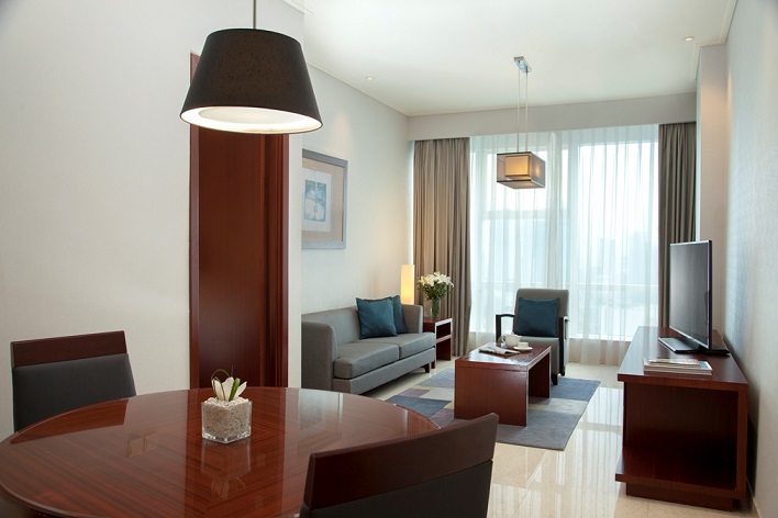 Living room and dining room - 1 Bedroom Superior