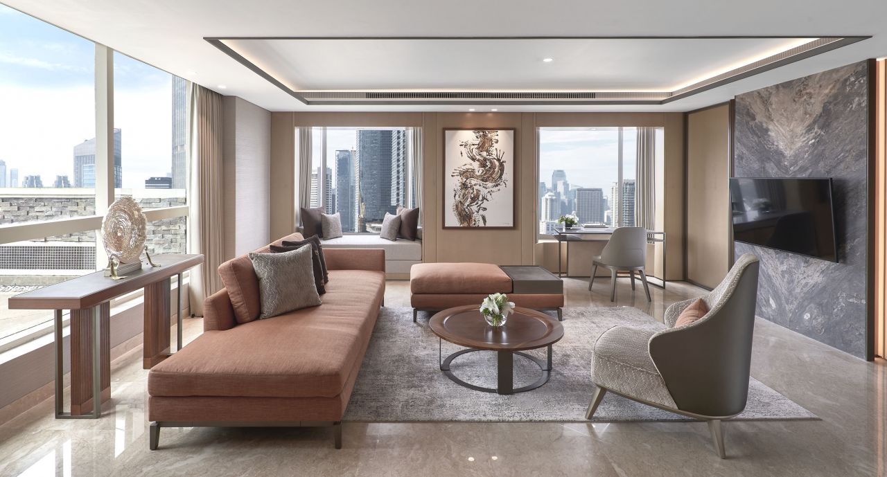 Diplomatic Suite - Living Room