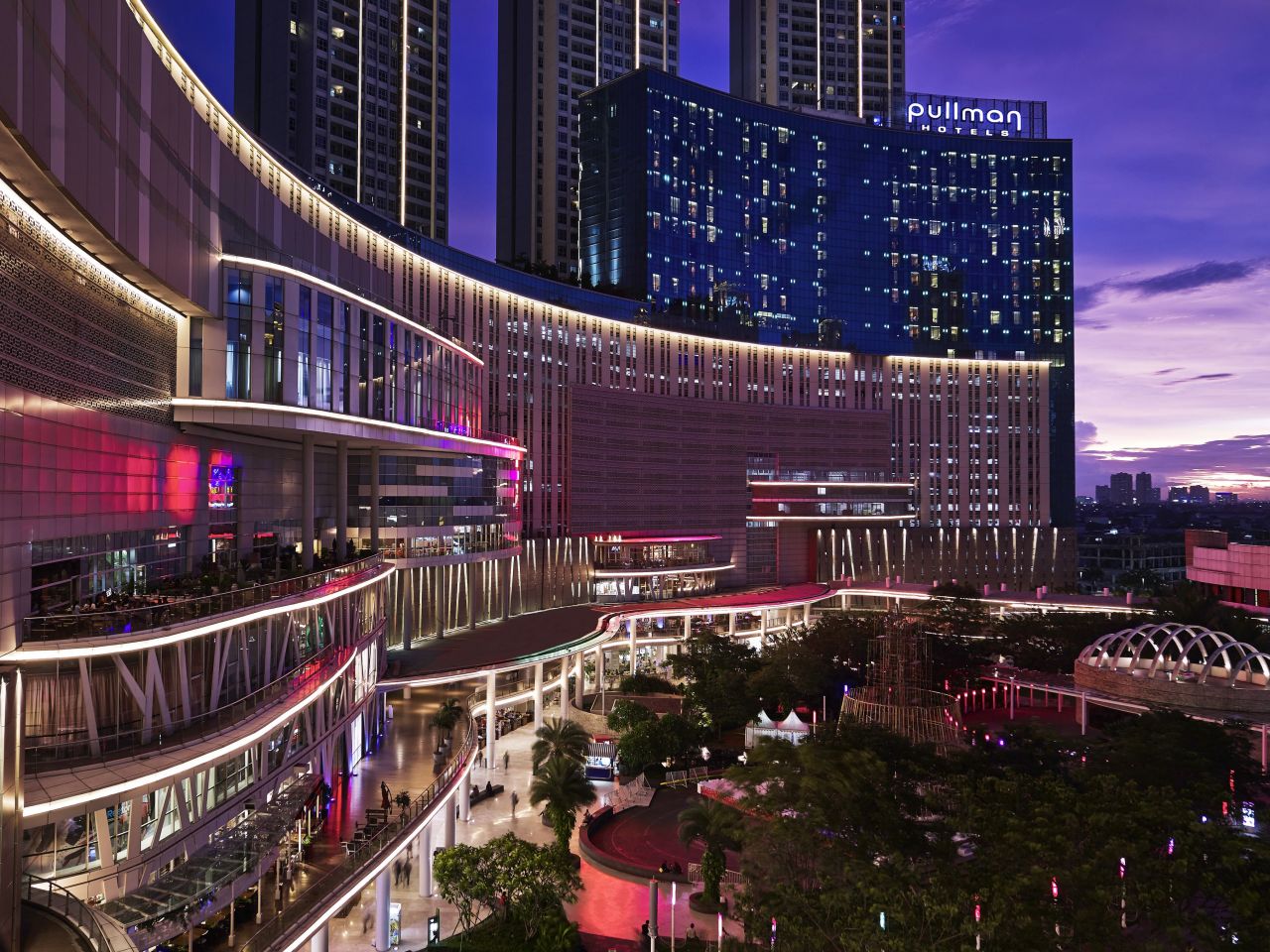 Hotel Façade - Night  View